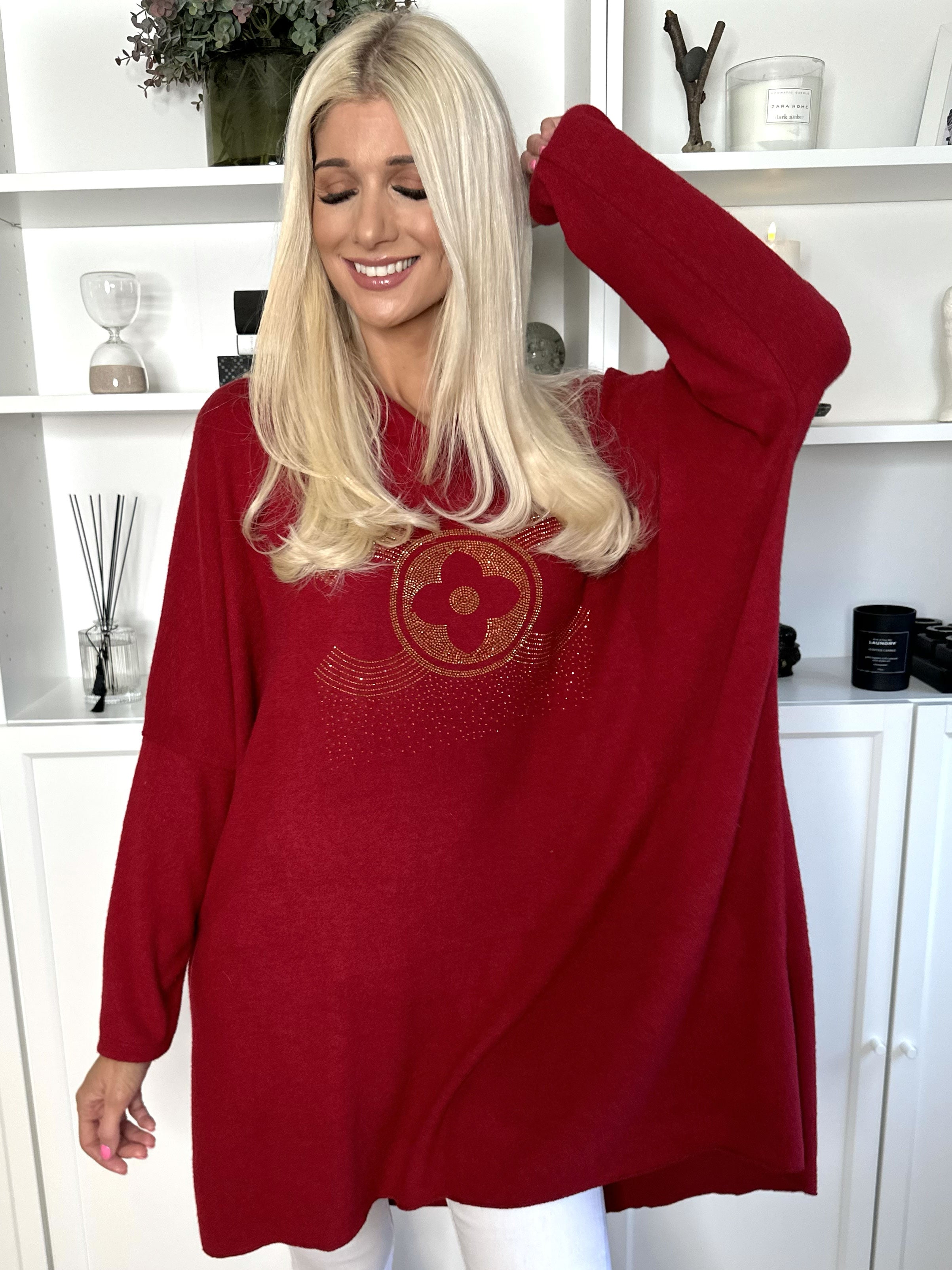 Lilje - Mycket mjuk viskosblus med huva